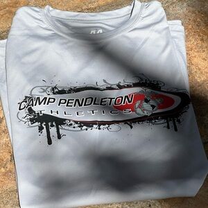 Camp Pendleton USMC Semper Fit Marine Corps Sports Tshirt Mens Size Large NEW
